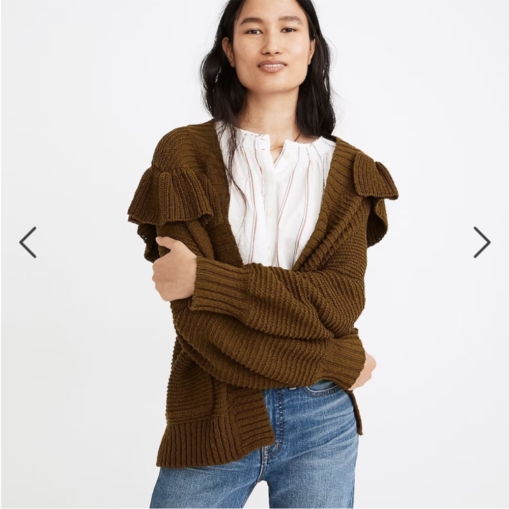 Madewell Ruffled Cardigan - Picture 6 of 8